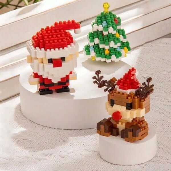 Santa Claus Building Blocks Set