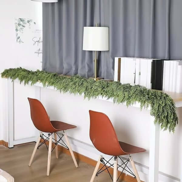 Artificial Cypress Leaf Christmas Garland (6 ft)