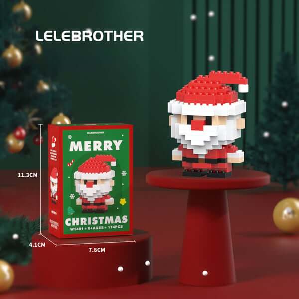 Santa Claus Building Blocks Set