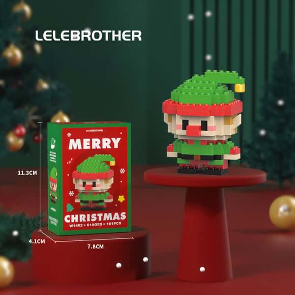 Santa Claus Building Blocks Set