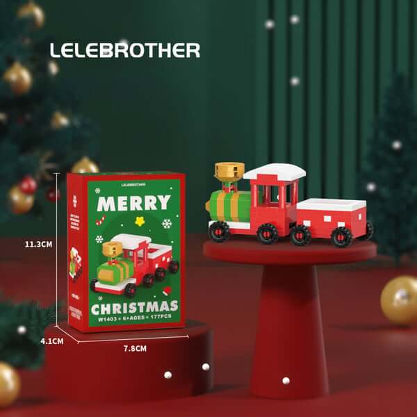 Santa Claus Building Blocks Set