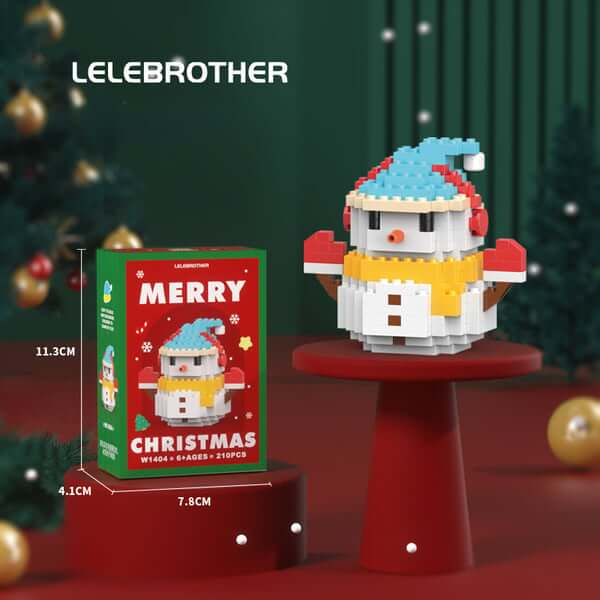Santa Claus Building Blocks Set