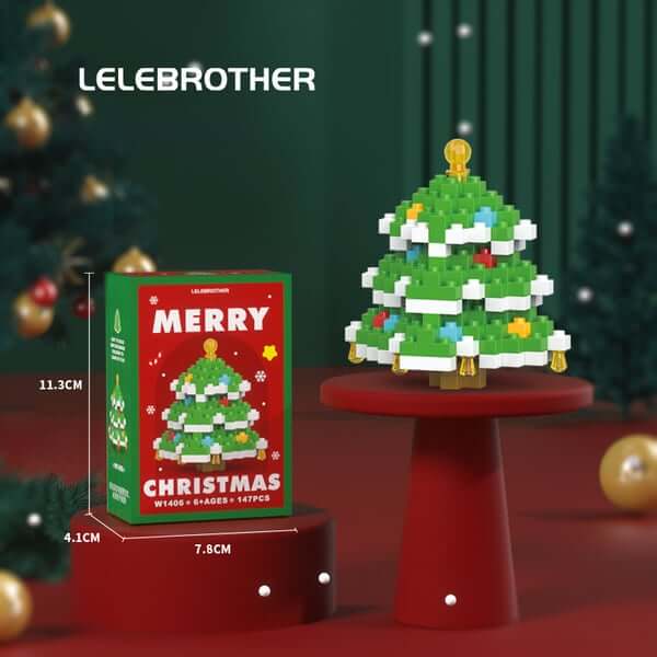 Santa Claus Building Blocks Set