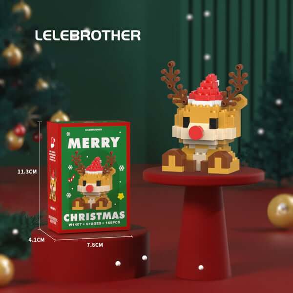 Santa Claus Building Blocks Set