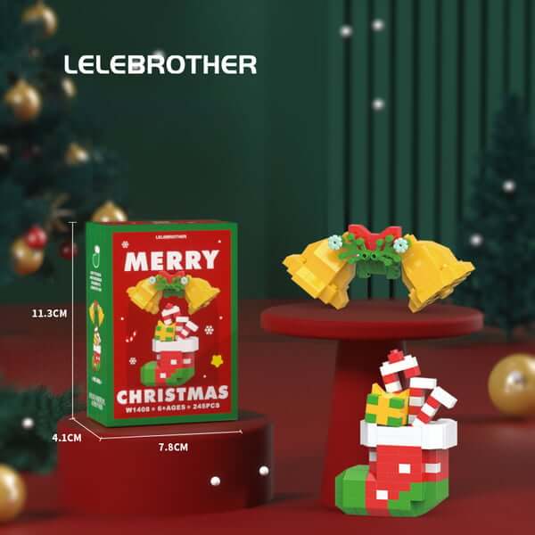 Santa Claus Building Blocks Set