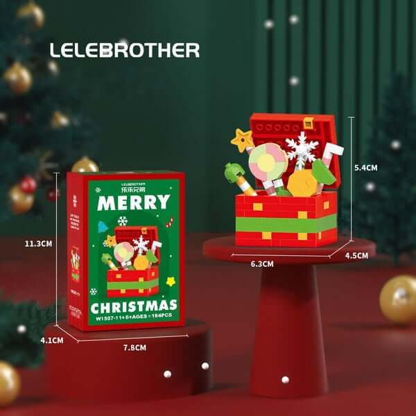 Santa Claus Building Blocks Set