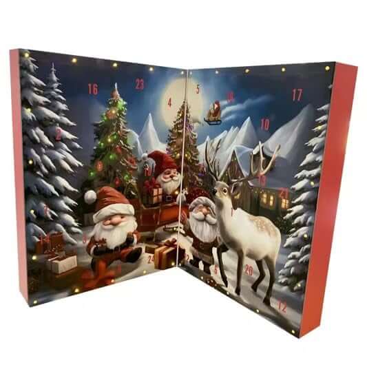 Christmas Gnome Countdown Calendar