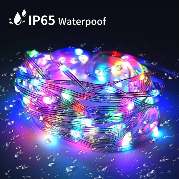 Bluetooth Christmas LED Lights with Music Sync