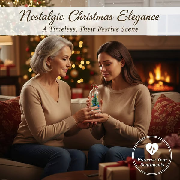 Christmas Tree Message in a Bottle – Personalized Gift