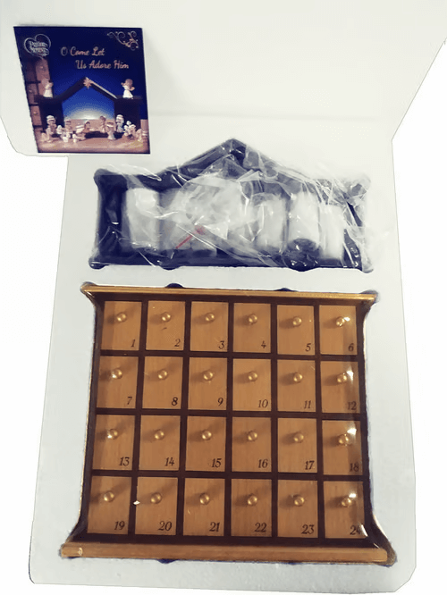 Precious Moments Nativity Advent Calendar