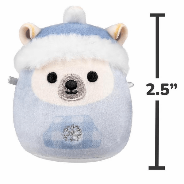 Squishmallows 24-Day Micromallows Holiday Plush Advent Calendar