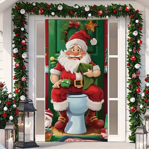 Christmas Front Door Decoration