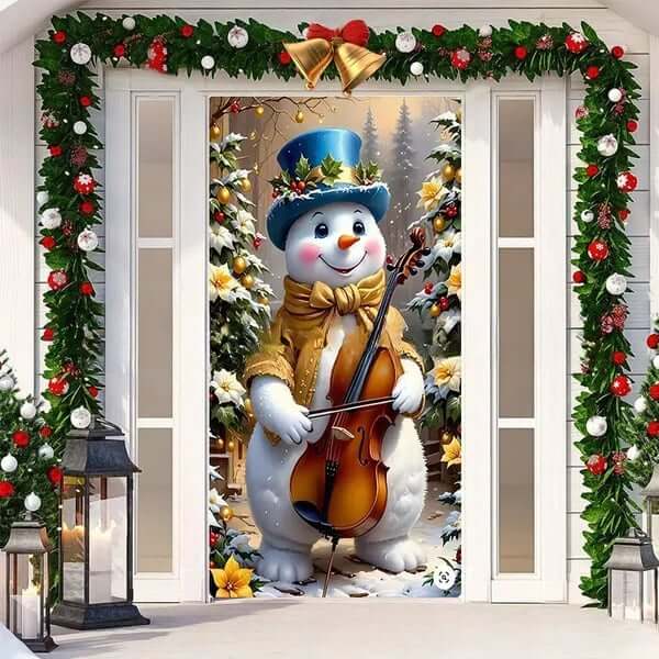 Christmas Front Door Decoration